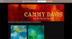 Desktop Screenshot of cammydavis.com