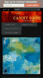 Mobile Screenshot of cammydavis.com